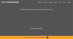 Desktop Screenshot of futurecom.ch